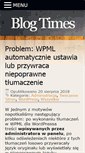 Mobile Screenshot of blogtimes.pl
