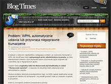 Tablet Screenshot of blogtimes.pl